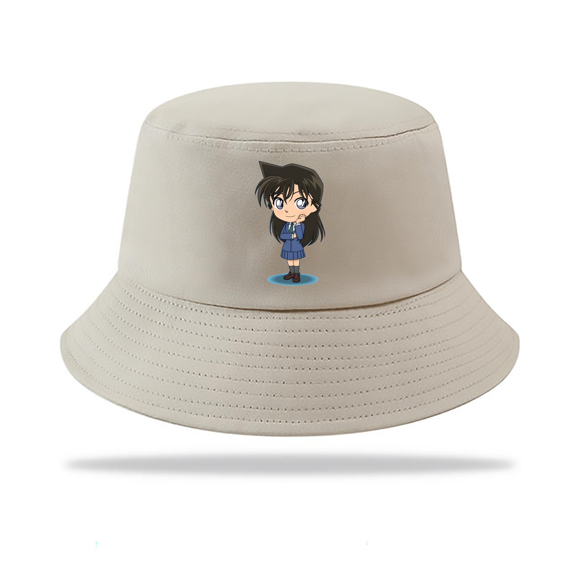 （画像用） 名探偵コナン 毛利 蘭 もうり らん、モーリ ラン Detective Conan Rachel Moore アウトドア日除けバケットハット